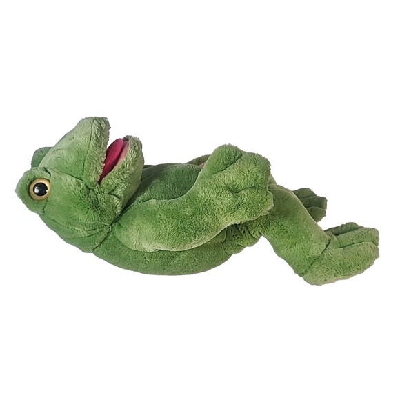 24K Polar Puff Playtalkin Frog Jr 18" Hand Puppet Japan - Picture 14 of 14